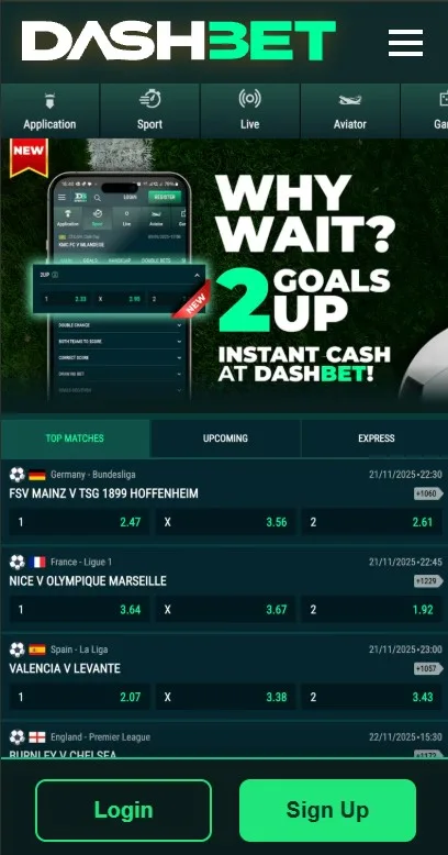 Download the Dash Bet App